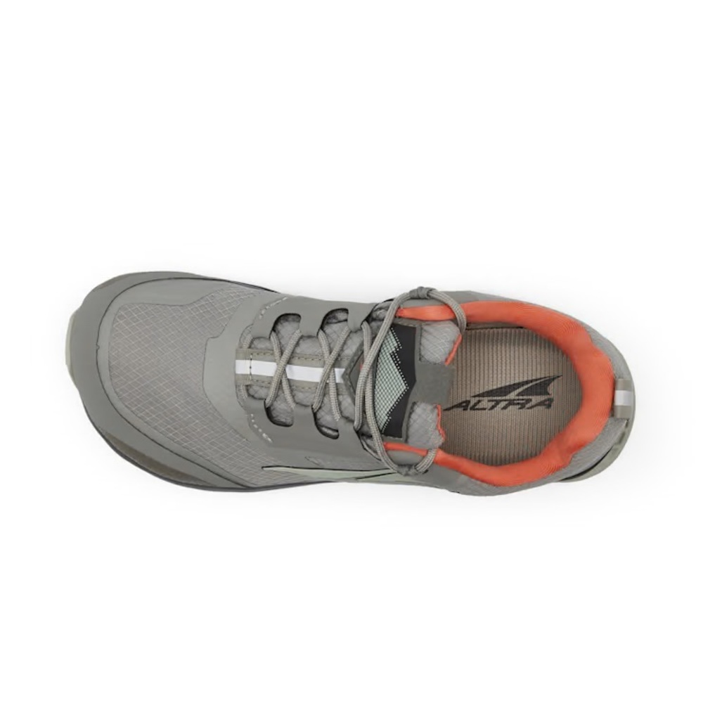 ALTRA Women's Lone Peak All-WTHR Trail Running Shoes, Gray/Pink/Peach